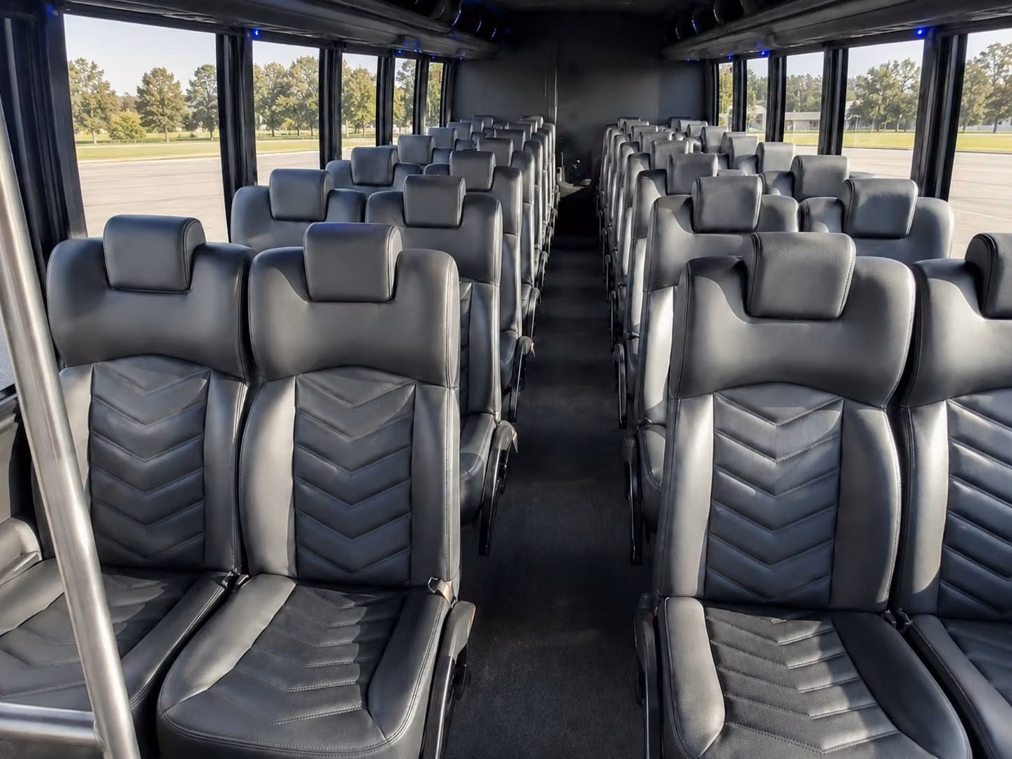20 passenger minibus inside