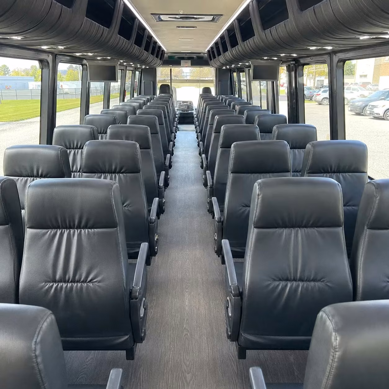 30 passenger minibus inside