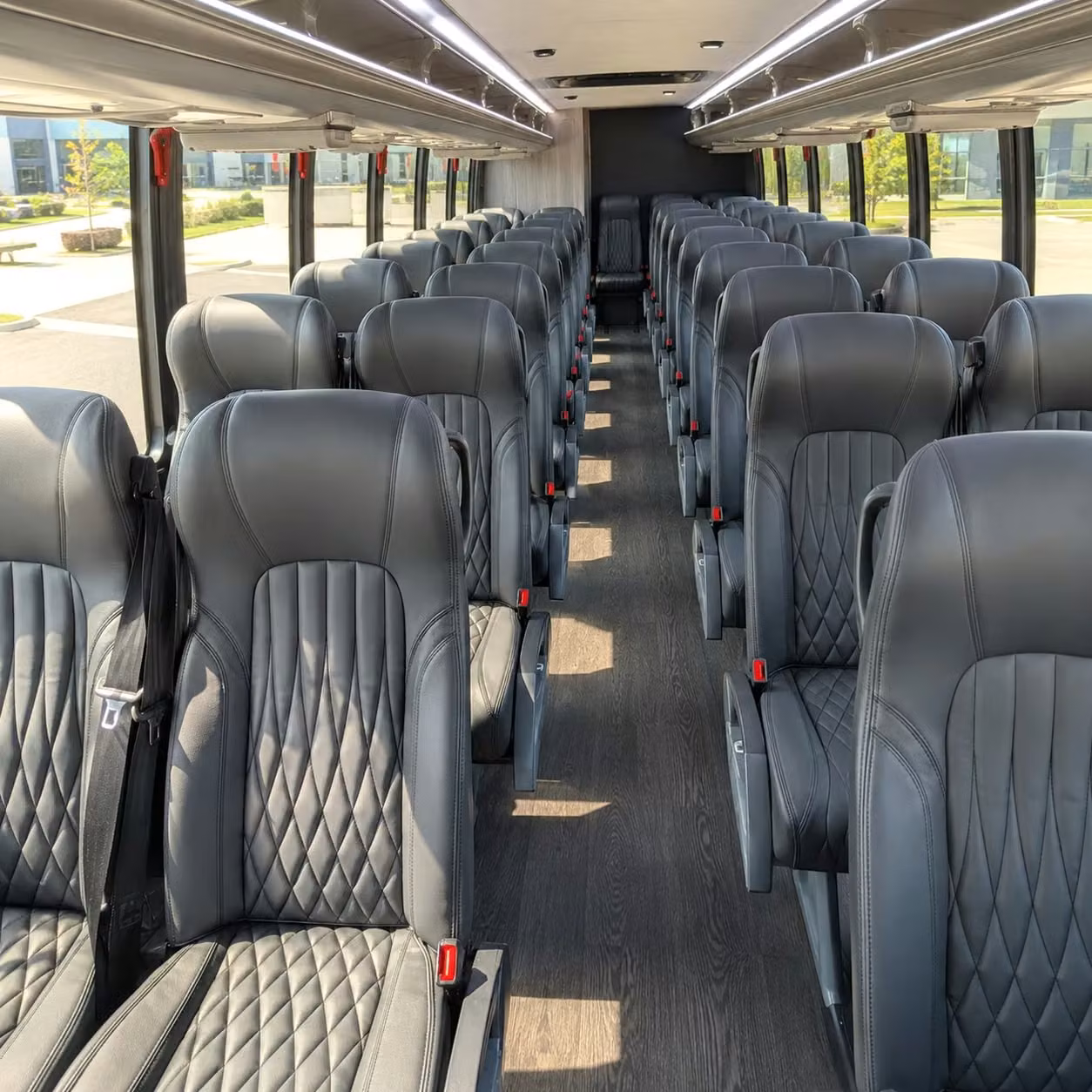 30 passenger minibus interior