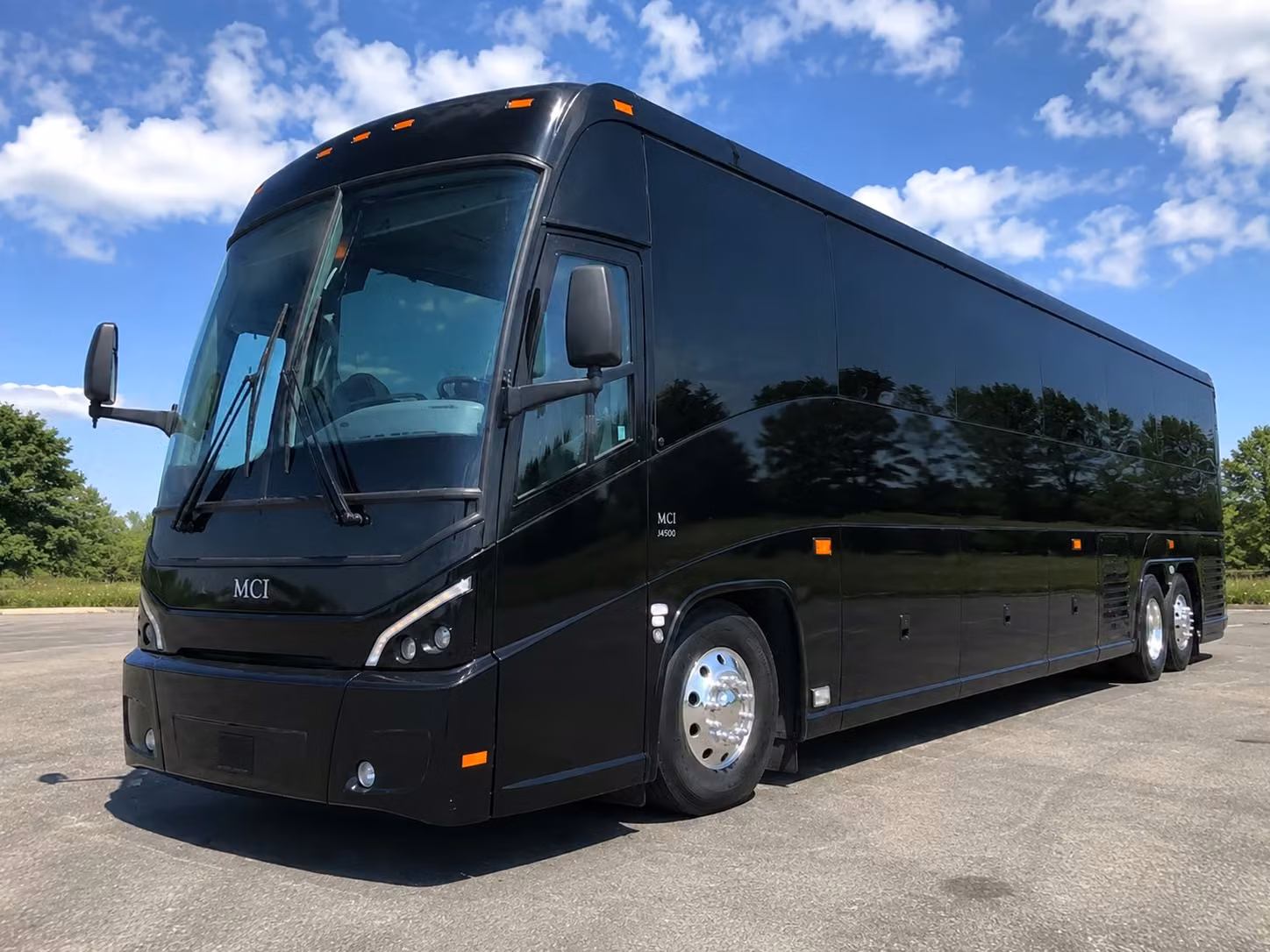 56 passenger charter bus