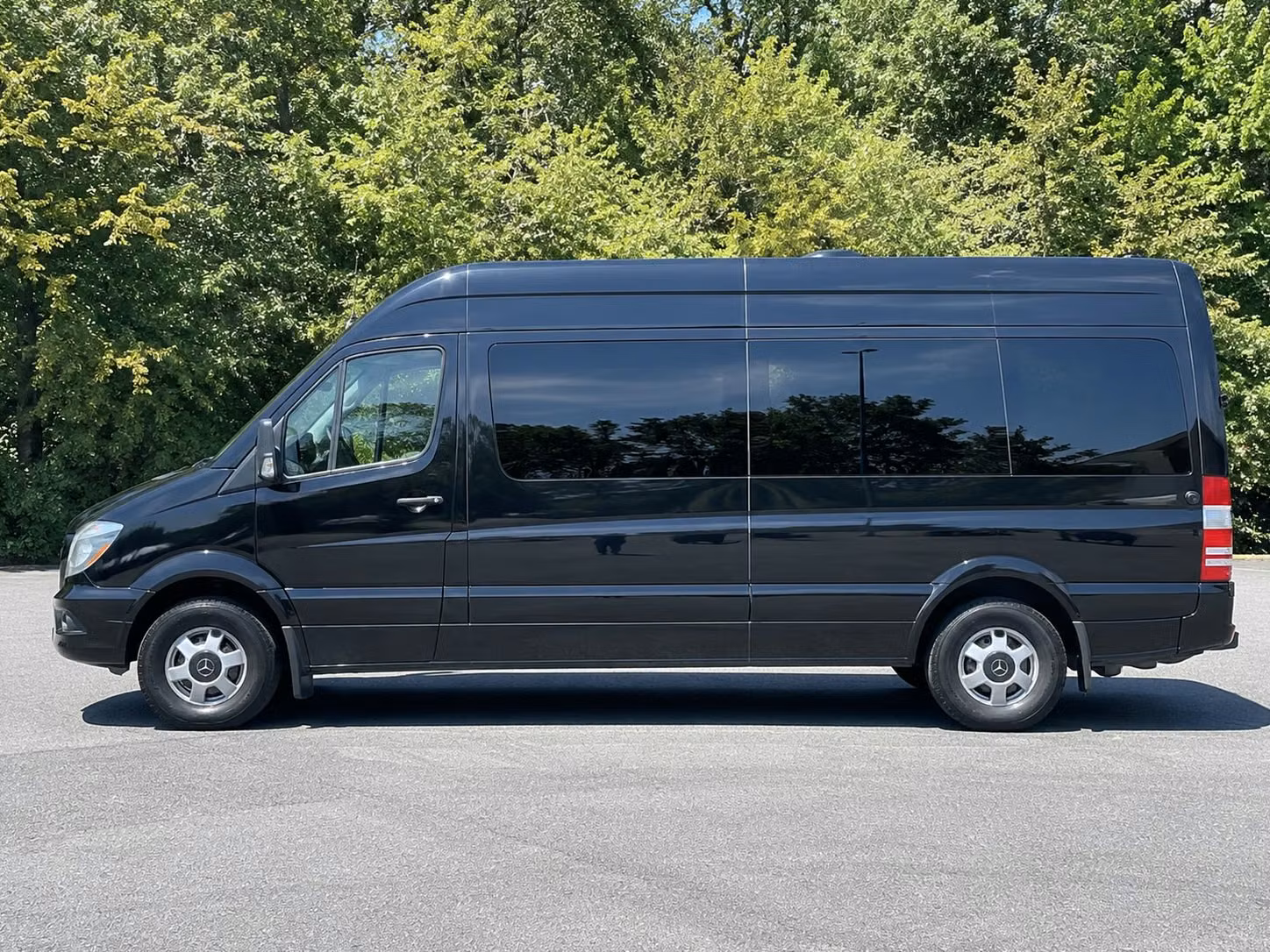 sprinter van with driver